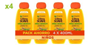 Pack x4 Ultra Suave Garnier Original Remedies niños de 400 ml/ud barato en Amazon