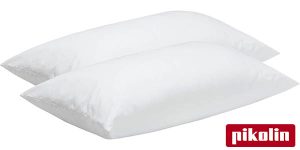 Pack x2 Fundas de almohada Tencel impermeables de Pikolin Home 40x75 cm