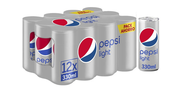 Pepsi Light barata en Amazon