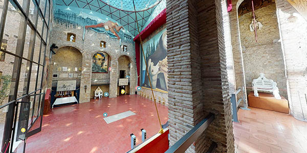 recorrido virtual gratuito por el Museo Dalí de Figueres