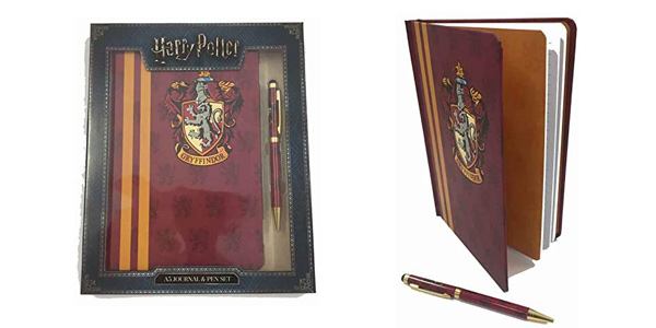 Pack Cuaderno Harry Potter Gryffindor + Bolígrafo barato en Amazon