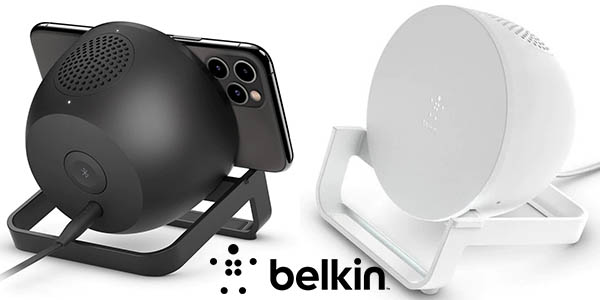 Soporte de carga inalámbrica + altavoz Belkin Boost Charge