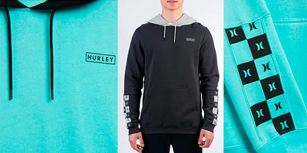 Sudadera Hurley New Branded con capucha para hombre barata