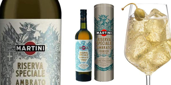 Martini Vermouth Premium Riserva Ambrato de 750 ml en caja barato en Amazon