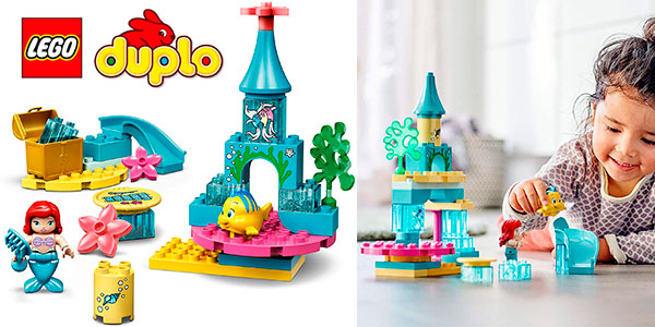 Chollo Set Castillo submarino de Ariel de LEGO Duplo 