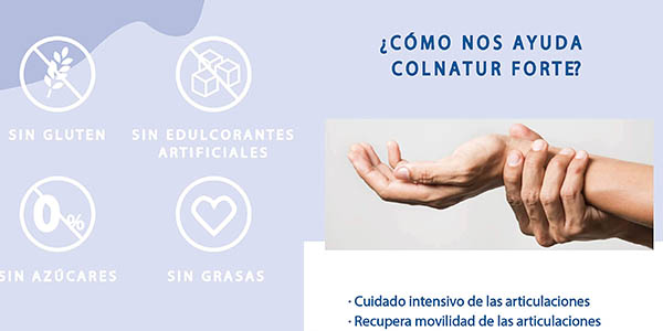 Colnatur Forte cápsulas colágeno natural oferta