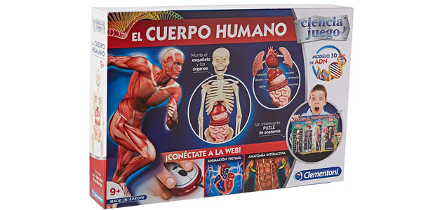 El Cuerpo Humano de Clementoni barato en Amazon