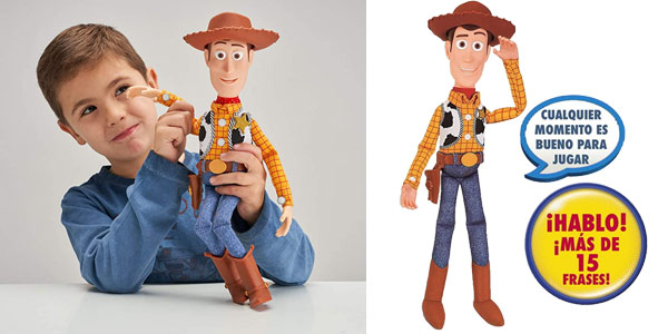 Figura de Woody de Toy Story Woody con voz chollo en Amazon
