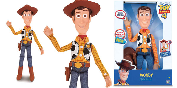 Figura de Woody de Toy Story Woody con voz barata en Amazon