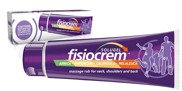 Gel de masaje Fisiocrem Solugel para cuello, hombros y espalda con Arnica de 250 ml barato en Amazon