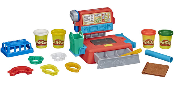Caja registradora de juguete Play-Doh con sonidos barata en Amazon