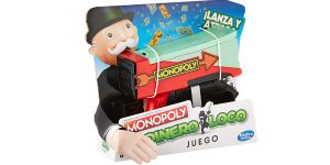 Monopoly Dinero Loco Atrapa la lluvia de dinero en el aire de Hasbro barato en Amazon