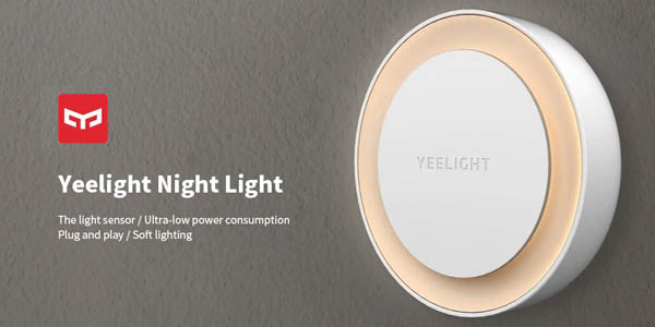 Pack 2x Luz nocturna LED Plug & Play Xiaomi Mijia Yeelight YLYD11YL