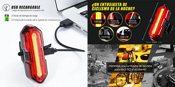 luces traseras LED Topelek relación calidad-precio alta