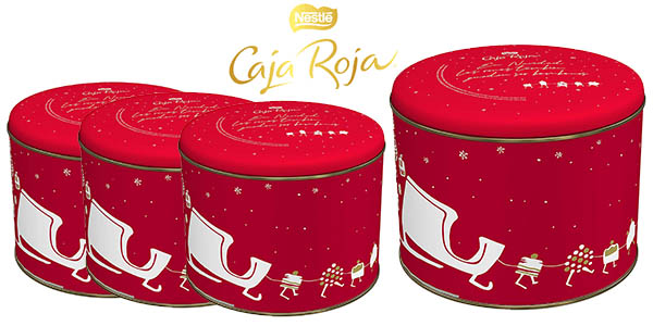 Nestlé Caja Roja bombones edición Navidad chollo