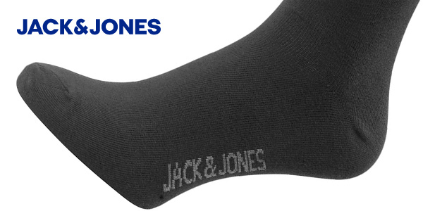 Pack 10 calcetines Jack & Jones chollo en Amazon