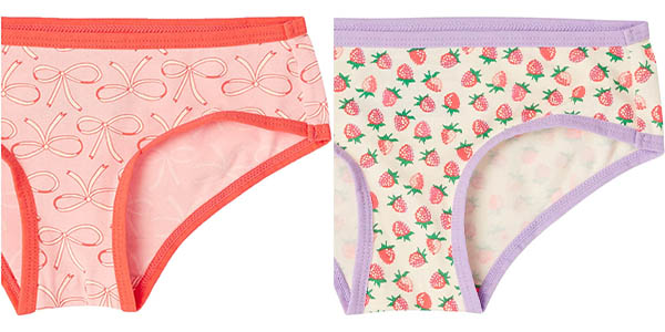 Pack x14 braguitas combinadas Amazon Essentials para niña