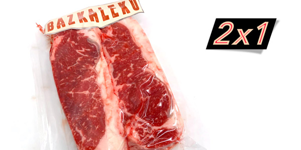 Pack 2x1 en Entrecots Bazkaleku chollo