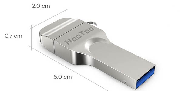 ▷ Chollo Memoria USB Lightning Hootoo de 64 GB para iPhone y iPad por sólo  13,99€ con cupón descuento (-53%)