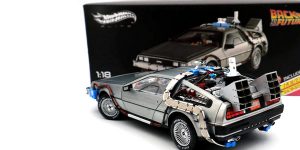 Réplica Regreso al Futuro Delorean Ultimate edition Hotwheels Elite barata en AliExpress