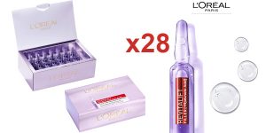 Set x28 Ampollas Rellenadoras Revitalift Filler de L’Oréal París barato en Amazon