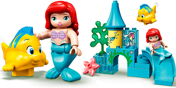 Set Castillo submarino de Ariel de LEGO Duplo barato