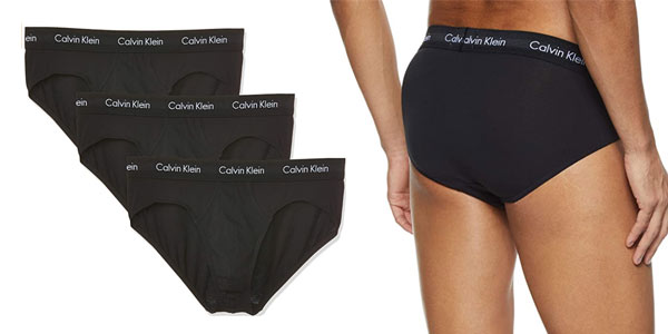 Chollo Pack x3 Calzoncillos Slip Calvin Klein para sólo 31,95€ (25% de descuento)
