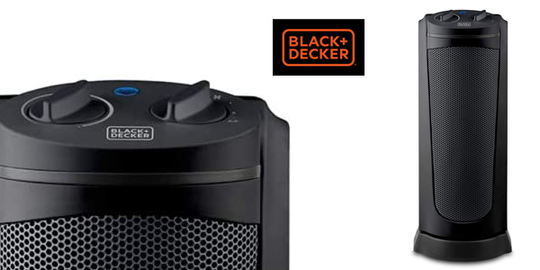 Calefactor Cerámico Black+Decker BXSH2002E de 2.000W barato en Amazon