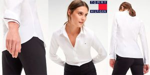 Chollo Camisa Tommy Hilfiger Heritage Oxford para mujer