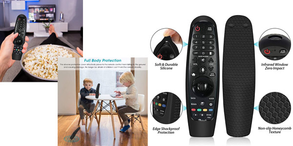 Comprar Funda Smart TV Funda de silicona Funda protectora para mando a  distancia Funda protectora para mando a distancia