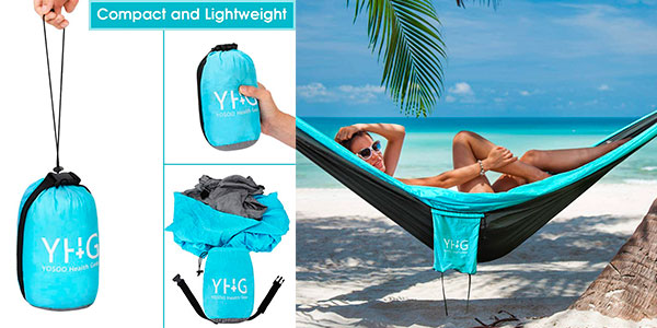 Hamaca doble colgante Yosoo Health Gear barata