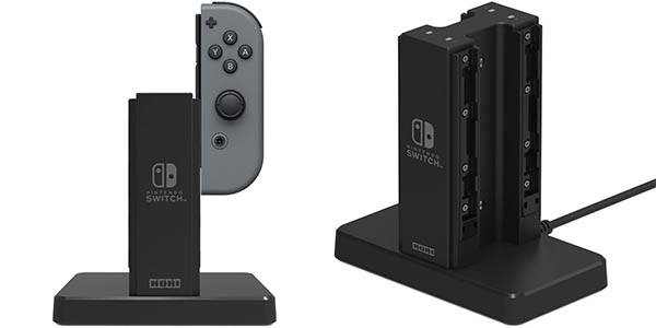 Estación de carga doble Hori Charge-Stand para Joy-Con de Nintendo Switch barata
