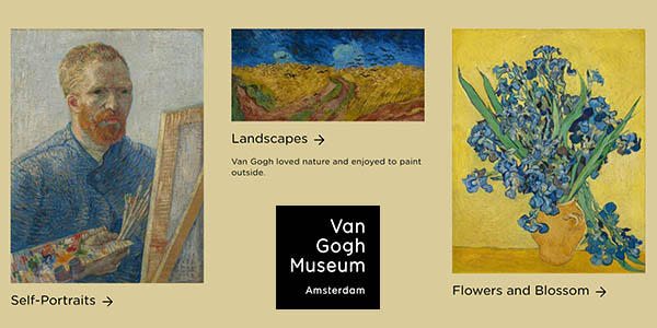 Museo Van Gogh Ámsterdam visita virtual gratis