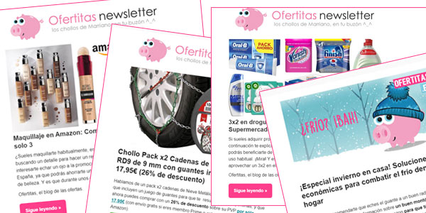 La Newsletter de Ofertitas en tu email
