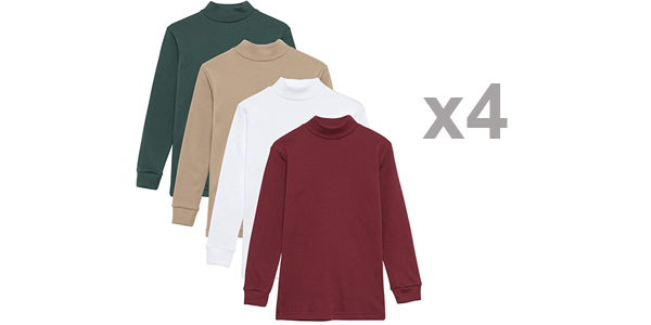Pack x4 camisetas térmicas infantiles Channo baratas en Amazon