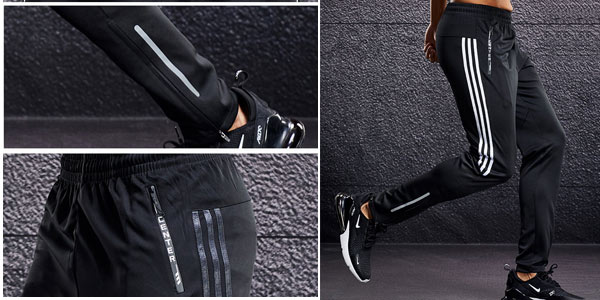Pantalones deportivos Center para hombre baratos en AliExpress