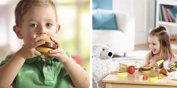 Set de juguete x4 cajas de alimentos Melissa & Doug chollo en Amazon