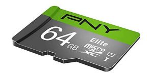 Tarjeta de memoria MicroSDXC PNY Elite de 64 GB