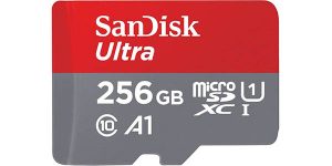 Tarjeta de memoria micro SDXC SanDisk Ultra UHS-I de 256 GB