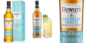Whisky Escocés Dewar’s 8 años Caribbean Smooth de 700 ml barato en Amazon