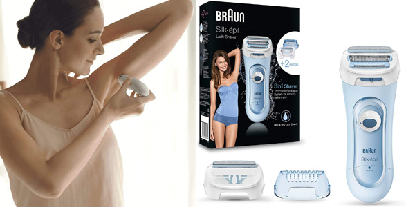 Afeitadora inalámbrica Braun Silk-épil LS 3 en 1 5160 para mujer barata en Amazon