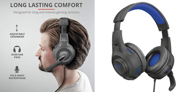 Cascos Trust Gaming GXT 307B Ravu para PS4 & PS5 chollo en Amazon