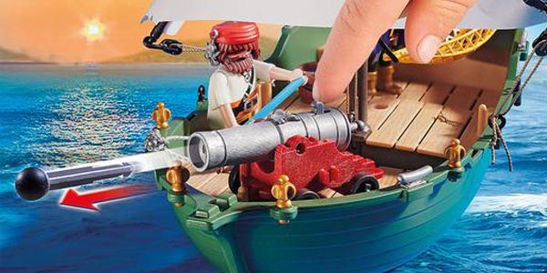 Barco Pirata Playmobil con motor submarino (70151) chollo en Amazon