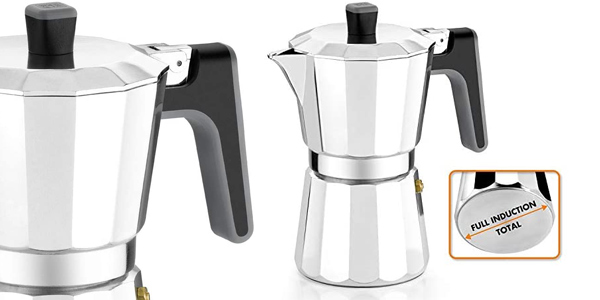 Cafetera italiana Bra Perfecta de 12 tazas barata en Amazon