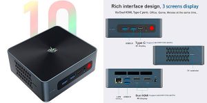 Chollo Mini PC Beelink SEi10 (i3-1005G1, 8GB, 256GB SSD, WiFi 6, W10)