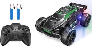 Coche teledirigido Kizplays RC 2.4 GHz con 2 baterías