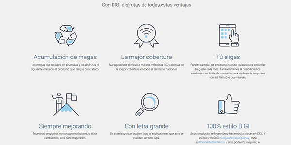 Digi plan Mobil fibra promoción tarifa móvil Internet