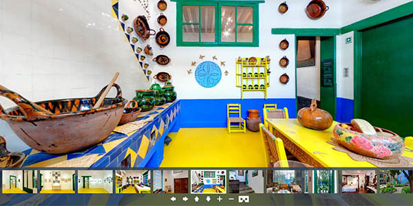 Frida Kahlo Museo México tour virtual