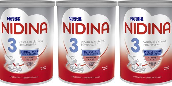 Nestlé Nidina 3 leche infantil oferta