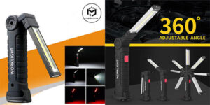 Linterna LED de trabajo recargable